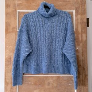 J. Crew Collection Cable Knit Sweater